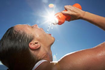 Hot weather running