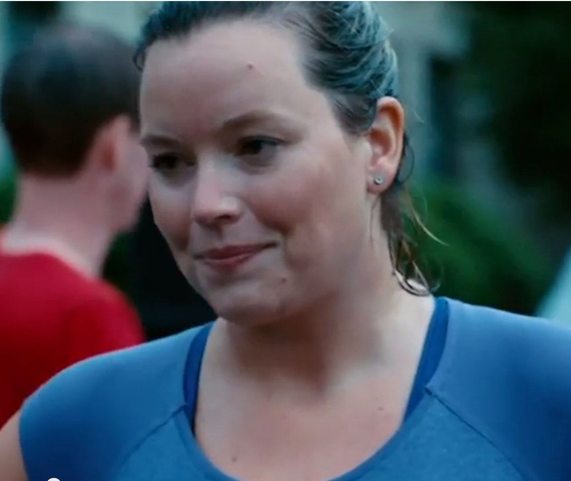 Woman Tired After Running
