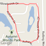 Harvest Moon Mile route map