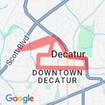 3 mile run  route map