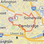 Nora C Second 10 route map