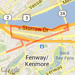 Run to Esplanade route map