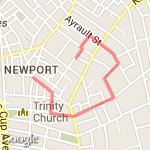 ONE MILE RIGHT NEAR HOUSE route map