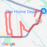 braddock 6 route map