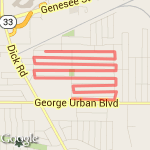 Daily route route map