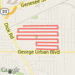 My Daily run route map