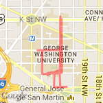 mondays/wednesdys route map