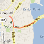 From front door to First route map