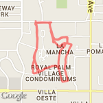 Around the Phoenix Isles route map