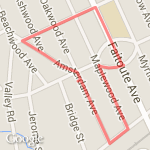 1 1/2 Mile Lap route map