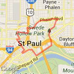 Bruce Vento route map