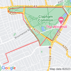 Granard /Clapham Common - 6.00 Km route in Clapham Common London