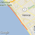 Sand Run/Beach route map