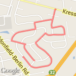 2 mile run route map