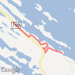 Campbell's Landing Circuit route map