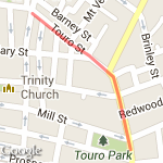 getting home route map