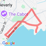 Coastal 5K FINAL route map