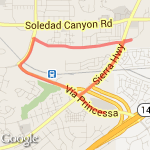 Canyon Country Loop route map