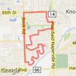 Sunday sept 22 route map