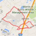 Middle and main route map