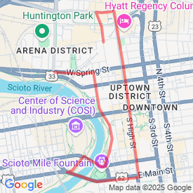 Run My Route - Running Map Hot Chocolate 5 K