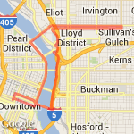 Home 7.5 mi route map