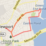 three miles , private bliss mine road route map