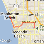 Another Hermosa Run route map