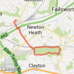 6.7k vale run route map