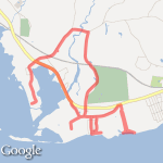 Beach9er route map