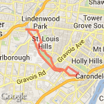 Big Phil Mart Run route map