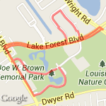 EASY RIDE OCTOBER 12 2013 route map