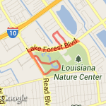 EASY RIDE OCTOBER 12, 2013 route map