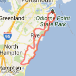 20-23 miles from pebble cove route map