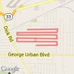 Moderate route route map