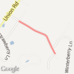 1m interval route map