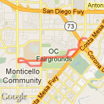 merrimac /princeton route map