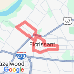 Long ass run route map