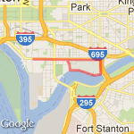 Riverwalk Trail route map