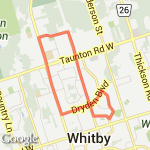 Long Run route map