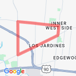 5 mile Route route map