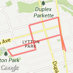 One and twos times ten route map