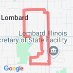 5k Comic Book Run route map