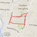 4 mile run route map