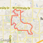 Stonebridge 14K route map