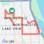 Queer to Beer 5K route map