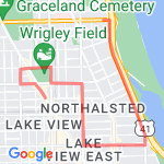 From Queer to Beer Lakeview 5K route map