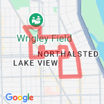 Finished Queer to Beer 5k route map