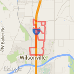 Work - 10 miles route map