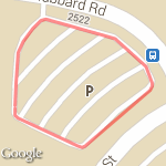 Parking Lot 1 route map